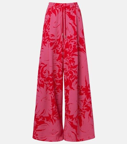 Pantalones de jersey de algodón - Dries Van Noten - Modalova
