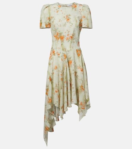 Midikleid aus Crêpe de Chine aus Seide - McQueen - Modalova