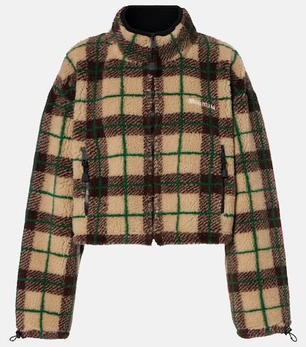 Miu Miu Giacca cropped a quadri - Miu Miu - Modalova