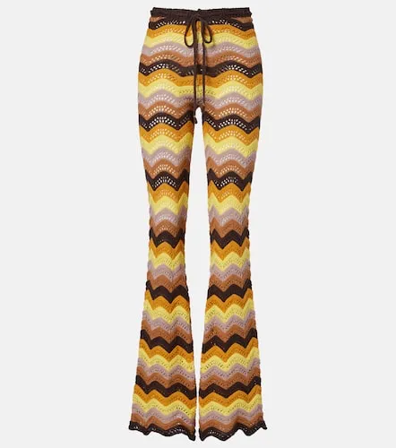 Kim cotton-blend flared pants - Bananhot - Modalova