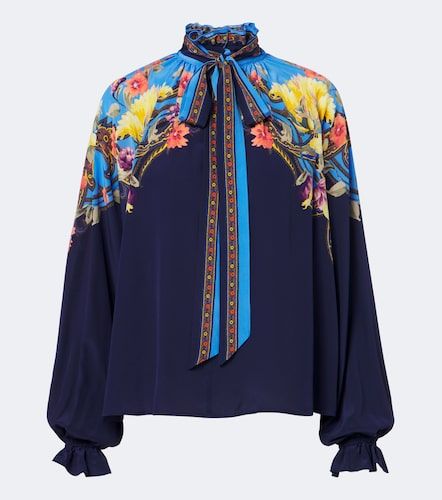 Schluppenbluse aus Habotai-Seide - Etro - Modalova