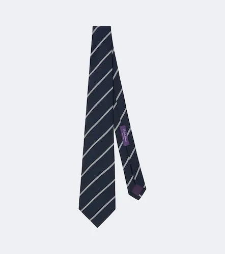 Cravatta in seta a righe - Ralph Lauren Purple Label - Modalova