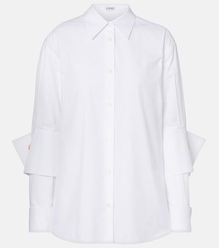 Camisa de popelín de algodón - Loewe - Modalova