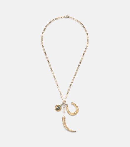 Collana Protection in 18kt con diamanti - FoundRae - Modalova