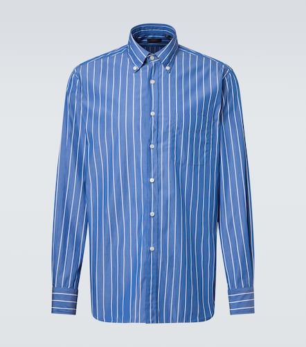 Incotex Camicia in cotone a righe - Incotex - Modalova