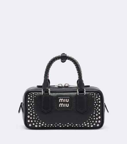 Bolso Arcadie de piel con tachuelas - Miu Miu - Modalova