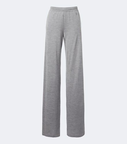 Weite Hose aus einem Woll- und Seidengemisch - Gucci - Modalova