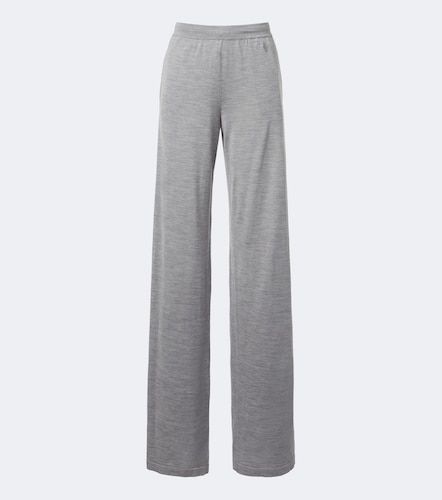 Gucci Wool and silk wide-leg pants - Gucci - Modalova