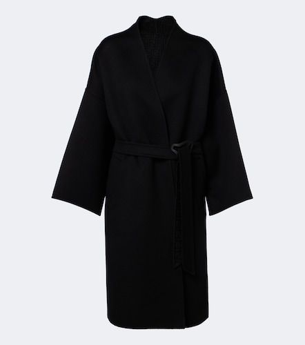 Fendi Belted wool and silk coat - Fendi - Modalova