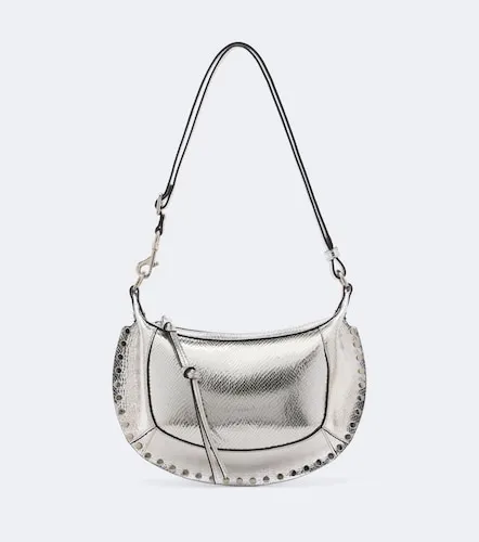 Schultertasche Oskan Moon aus Metallic-Leder - Isabel Marant - Modalova