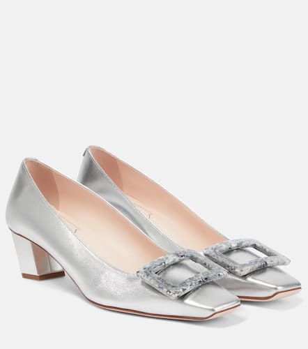 Belle Vivier metallic leather pumps - Roger Vivier - Modalova