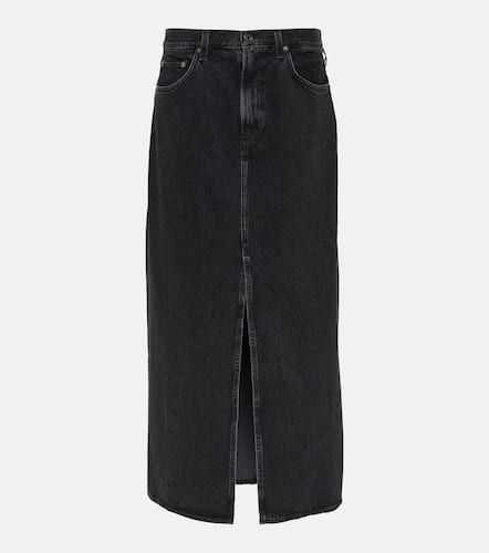 Agolde Leif denim maxi skirt - Agolde - Modalova