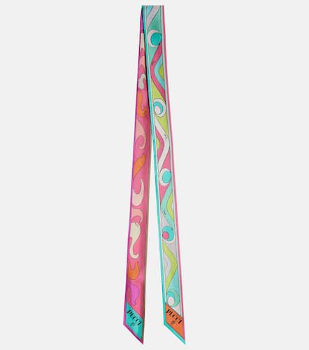 Pucci Iride silk twill scarf - Pucci - Modalova