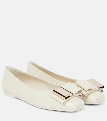 Ferragamo Ballerine Lina in pelle - Ferragamo - Modalova