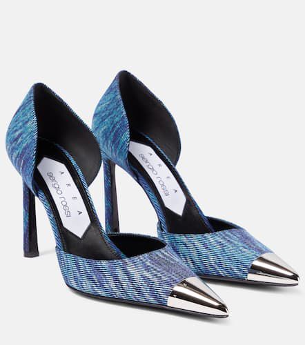 Area x Sergio Rossi denim pumps - Area - Modalova