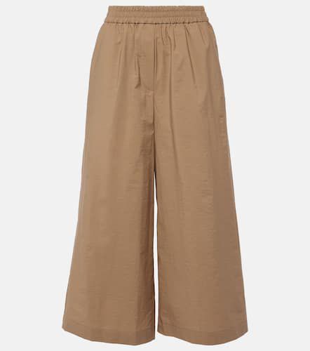 Pantaloni culottes in misto cotone a vita alta - Loewe - Modalova