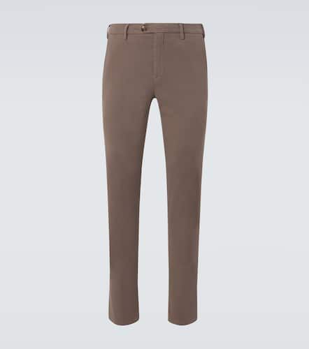 Pantalones chinos plisados de algodón - Canali - Modalova