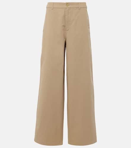 Pablo cotton twill wide-leg pants - Acne Studios - Modalova