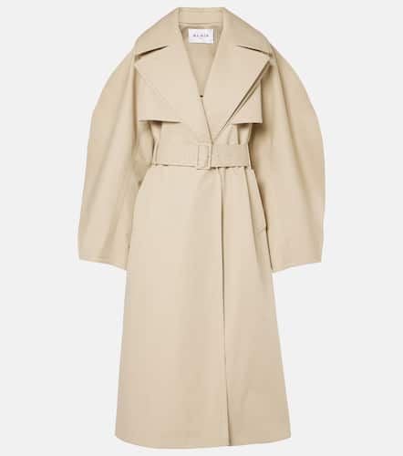 AlaÃ¯a Cotton gabardine trench coat - Alaia - Modalova