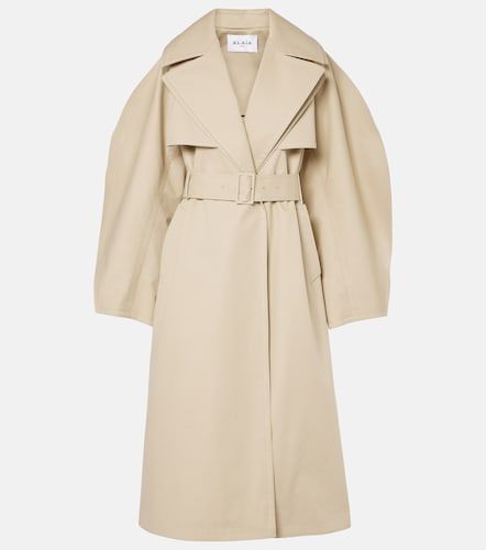 Alaïa Trench in gabardine di cotone - Alaia - Modalova