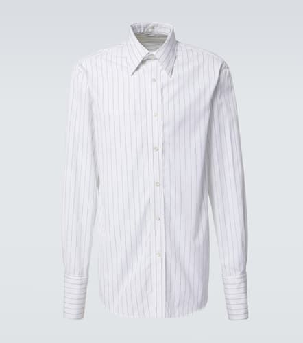 Striped cotton shirt - Alexander McQueen - Modalova