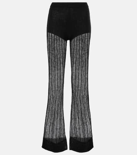 Didu Knitted wool flared pants - Didu - Modalova