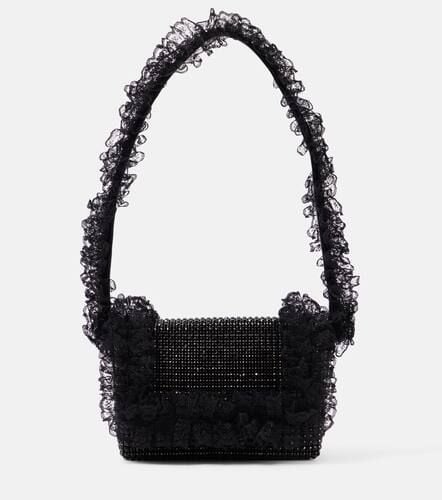 Embellished lace shoulder bag - Self-Portrait - Modalova