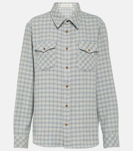 Tartan cashmere shirt - God's True Cashmere - Modalova