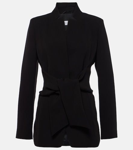 Blazer de cady con cinturón - Max Mara - Modalova