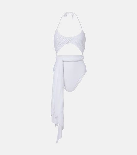 Alaïa Bañador drapeado con escote halter - Alaia - Modalova