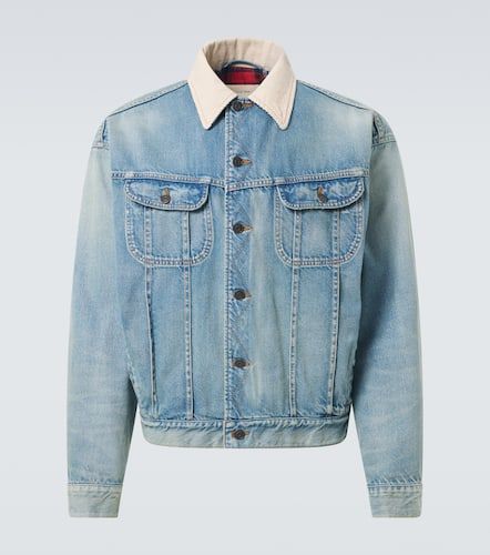 Joret corduroy-trimmed denim jacket - The Row - Modalova