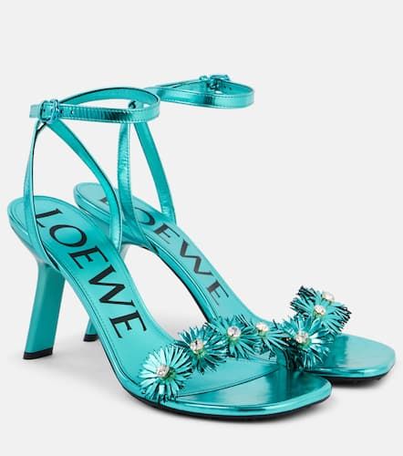 Paula's Ibiza Petal Flower leather sandals - Loewe - Modalova