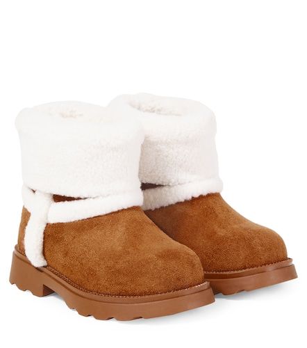 Shearling-lined ankle boots - Monnalisa - Modalova