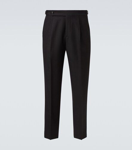 Pantaloni da abito in seta, lana e mohair - Brunello Cucinelli - Modalova