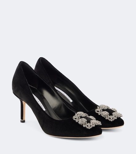 Pumps Hangisi 70 in velluto - Manolo Blahnik - Modalova