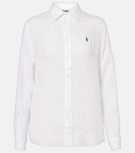 Polo Ralph Lauren Logo linen shirt - Polo Ralph Lauren - Modalova