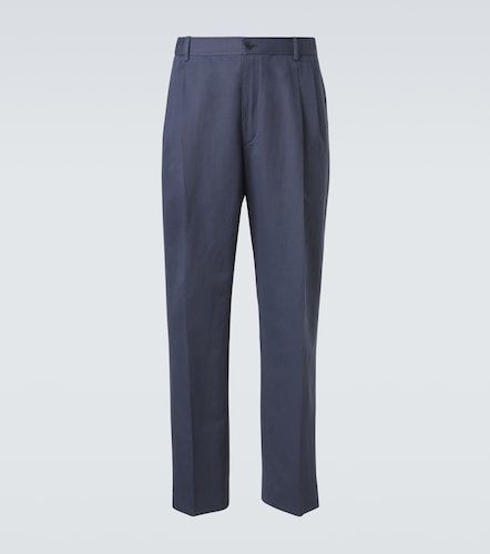 Pantaloni regular in lino e cotone - Brioni - Modalova