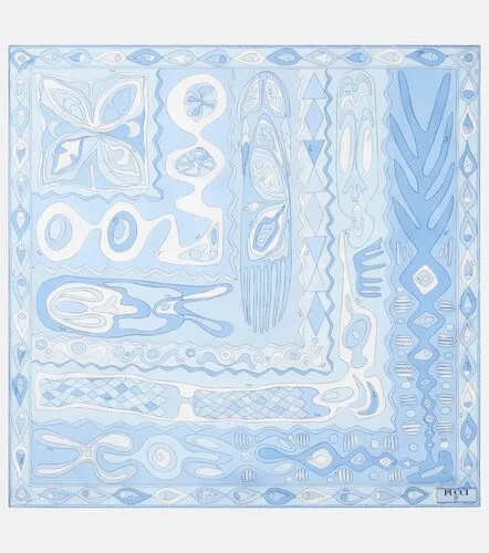 Pucci Angoli silk twill scarf - Pucci - Modalova