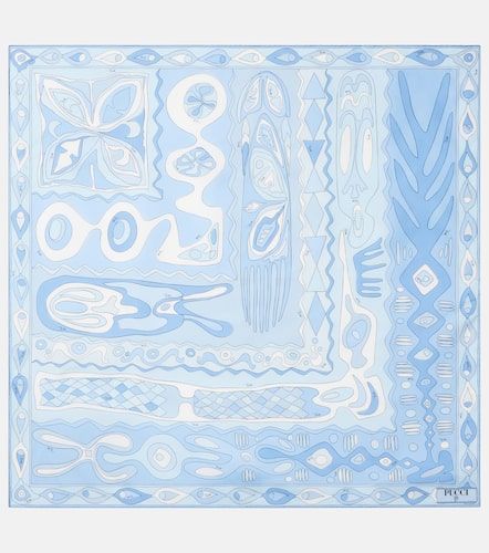 Foulard Angoli in twill di seta - Pucci - Modalova