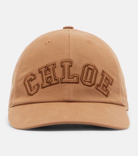 Signature canvas baseball cap - Chloe - Modalova