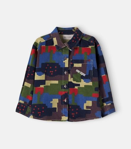 Camisa Paint Forest de pana de algodón estampada - Bobo Choses - Modalova