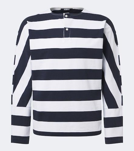 Camiseta con botones Marinière de algodón a rayas - Jacquemus - Modalova