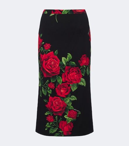 Bleistiftrock aus einem Seidengemisch - Dolce&Gabbana - Modalova