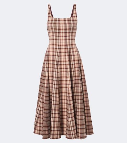Midikleid Wells aus einem Leinengemisch - Staud - Modalova
