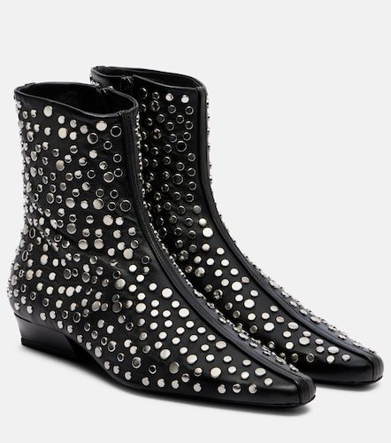 Wally studded leather ankle boots - Staud - Modalova