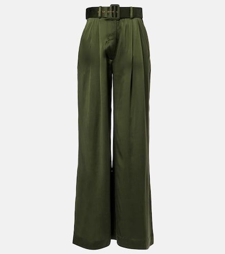 Pantaloni in seta a gamba larga - Zimmermann - Modalova