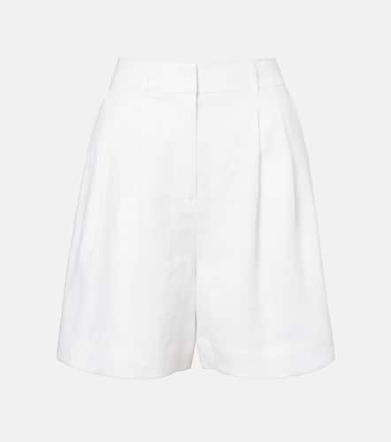 Marchello high-rise linen shorts - Posse - Modalova