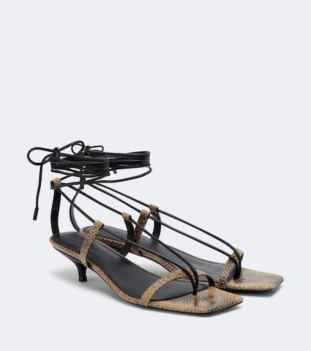 Sandalias Epps de piel grabada - A.Emery - Modalova