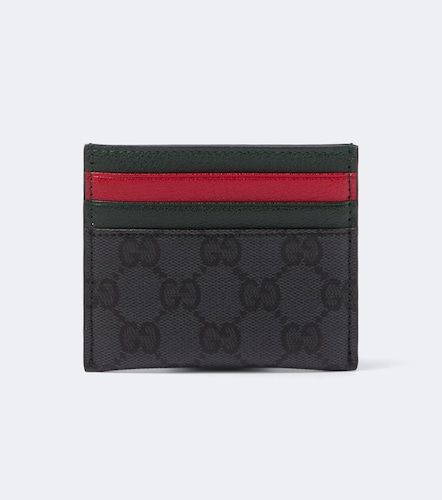 Gucci Tarjetero de lona GG con Web - Gucci - Modalova