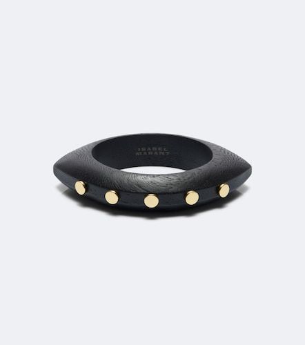 Layla studded wood bangle - Isabel Marant - Modalova